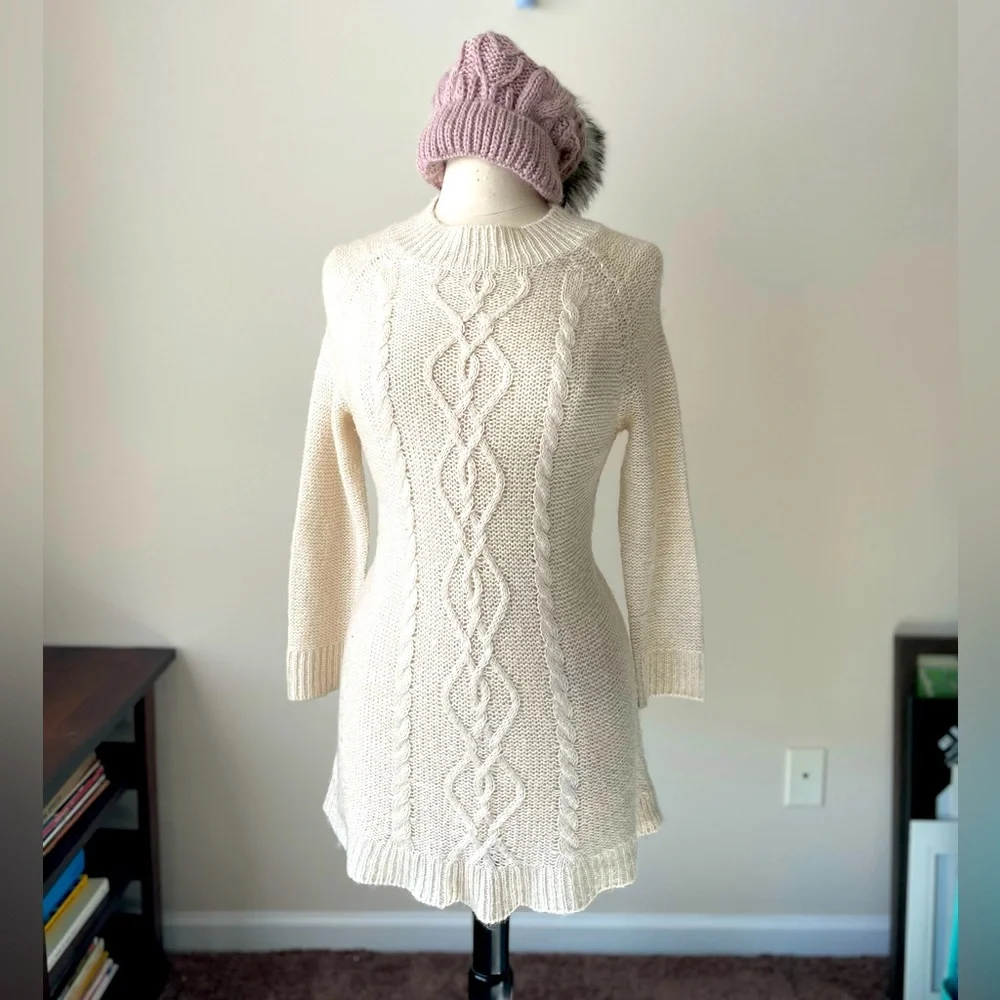 LOFT Tunic Style Knitted Sweater - Picture 1 of 12